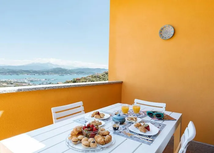 Piccapiana Sea View Attic Flat - Mytouristhome Apartment La Spezia